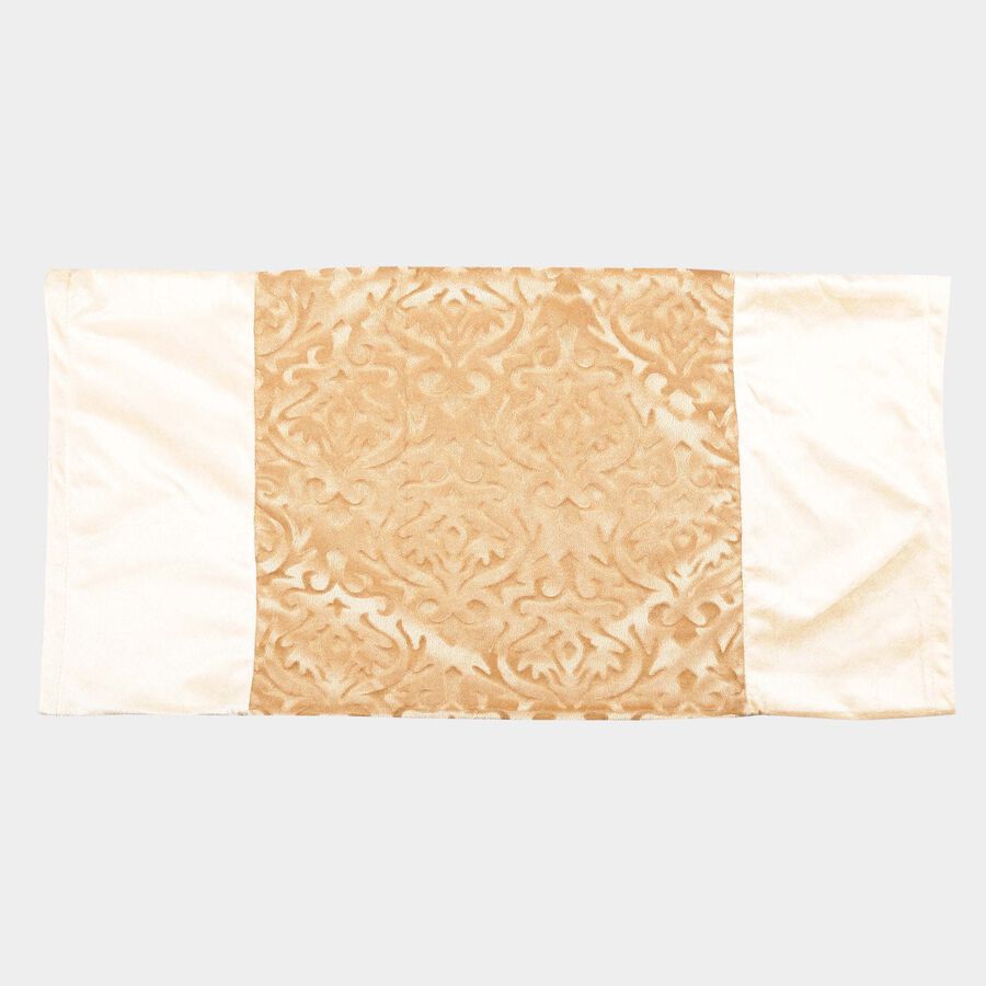 Beige Cotton Bolster Cover, , large image number null