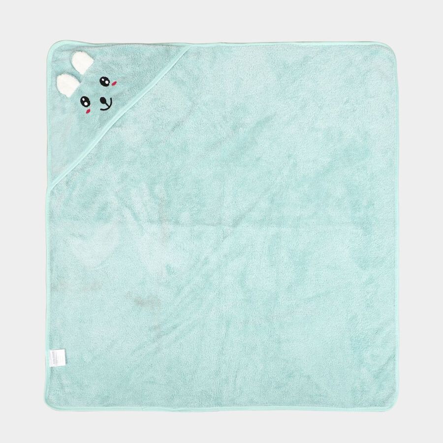 280 GSM Aqua Microfiber Baby Towel, , large