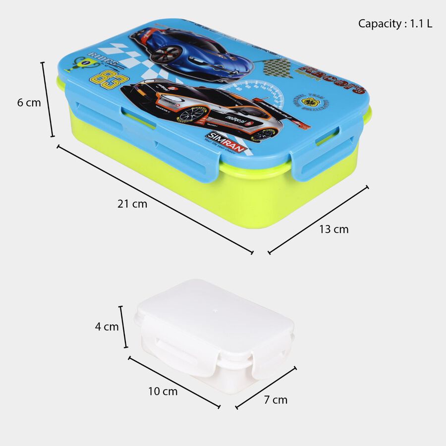 Plastic Lunch Box-2 Container, , large image number null