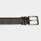 Men's Black Polyurethane Casual Belt, , small image number null