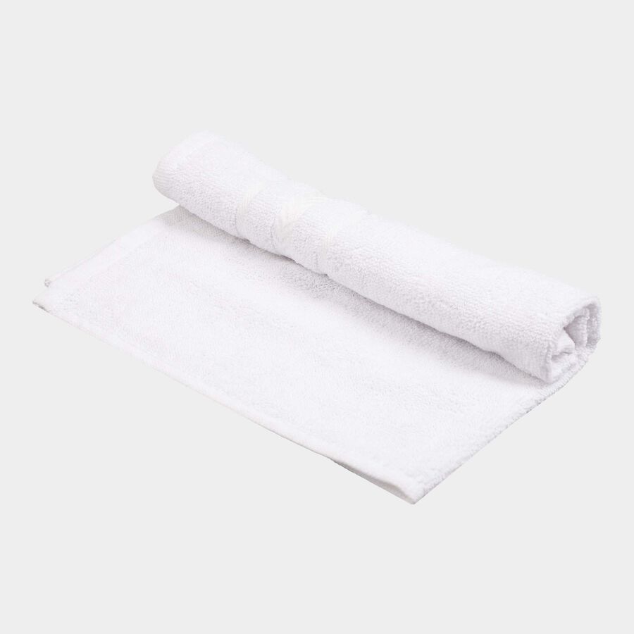 400 GSM White Cotton Hand Towel, , large image number null