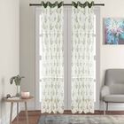 9ft. Green Microfiber Long Door Curtain, , small image number null