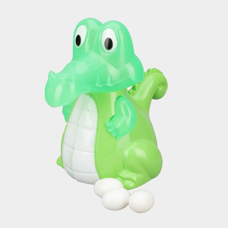 Battery Operated Egg Laying Crocodile, , large image number null