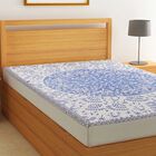 Cotton Printed Single Bedsheet without Pillow Cover, , small image number null
