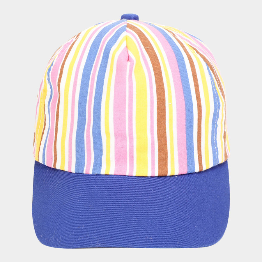 Kids' Blue Canvas Cap, , large image number null