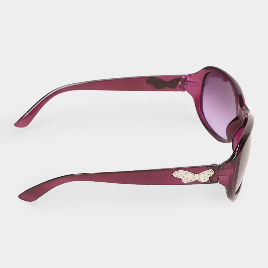 Women's Plastic Gradient Round Sunglasses, , large image number null