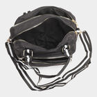 Women's Black Fabric Hand Bag, , small image number null
