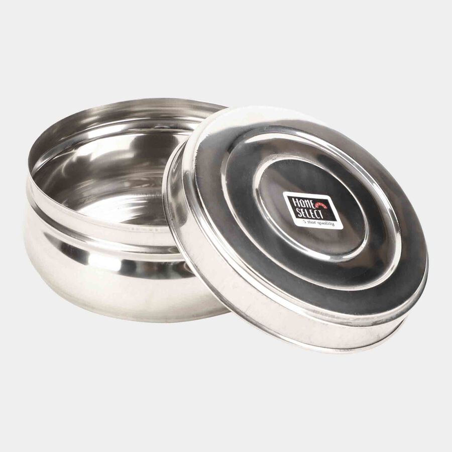 250 ml Stainless Steel Poori Dabba, , large image number null