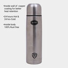 Stainless Steel Insulated Water Bottle With Bag - 1 L, , small image number null