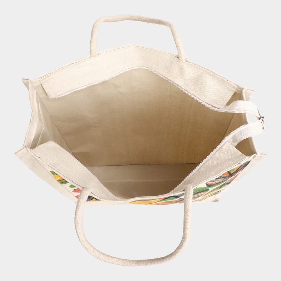 off-White Canvas Bag, , large image number null