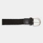 Men's Black Canvas Casual Belt, , small image number null