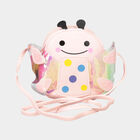 Women's Pink Polyurethane Sling Bag, , small image number null