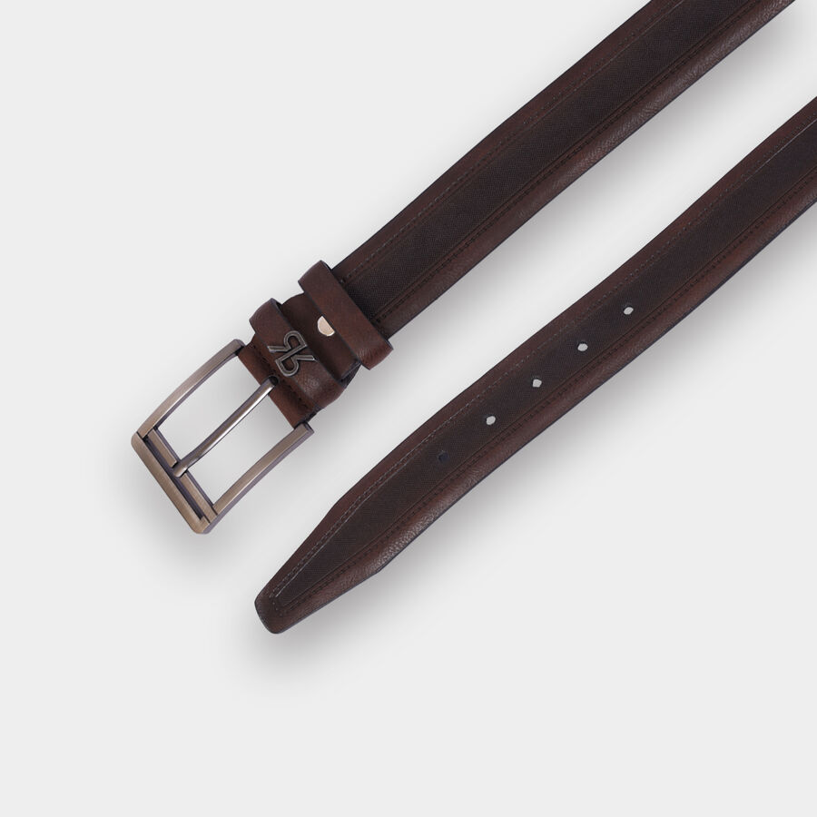 Men Casual Brown Belt (32 in.), , large image number null