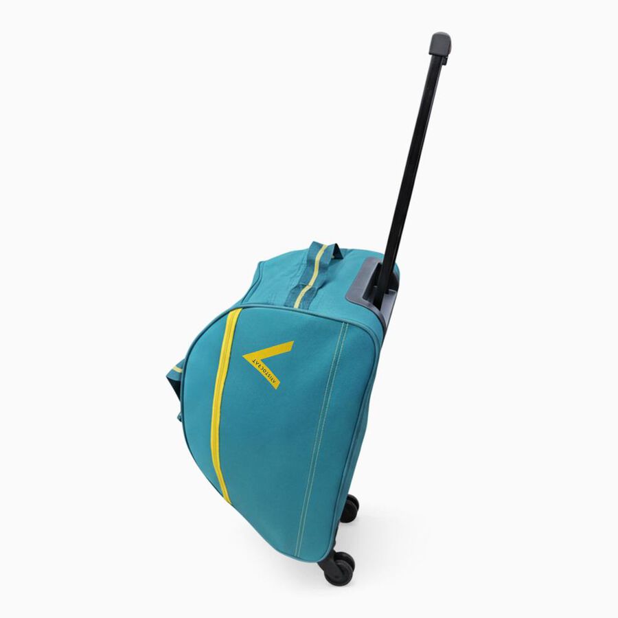 Light Green Polyester Duffle Trolley, , large image number null