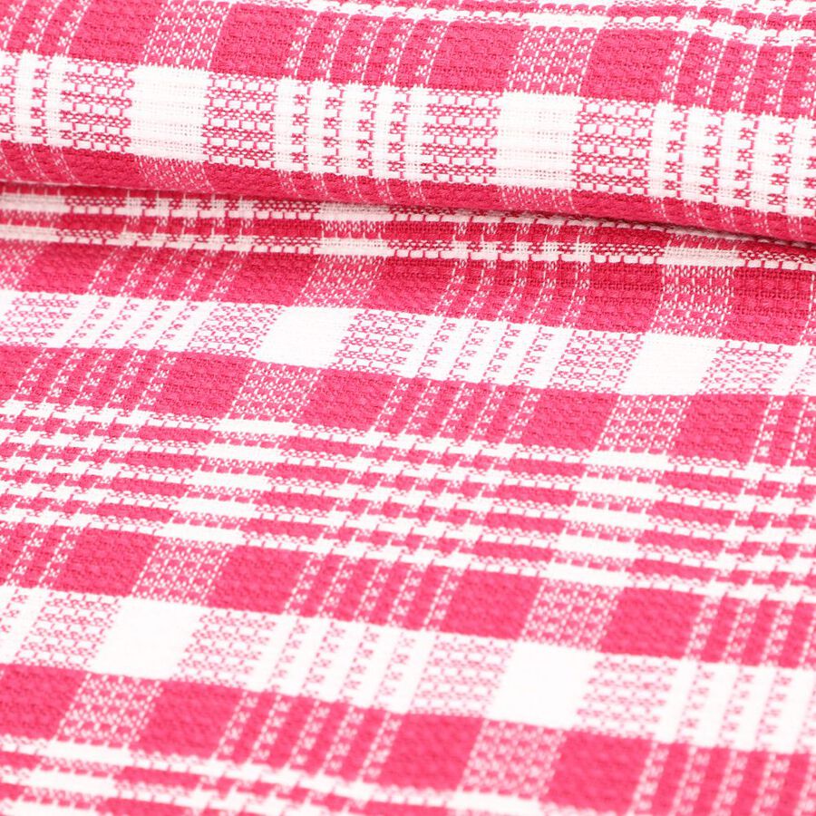 270 GSM Pink Cotton Blend Bath Towel, , large
