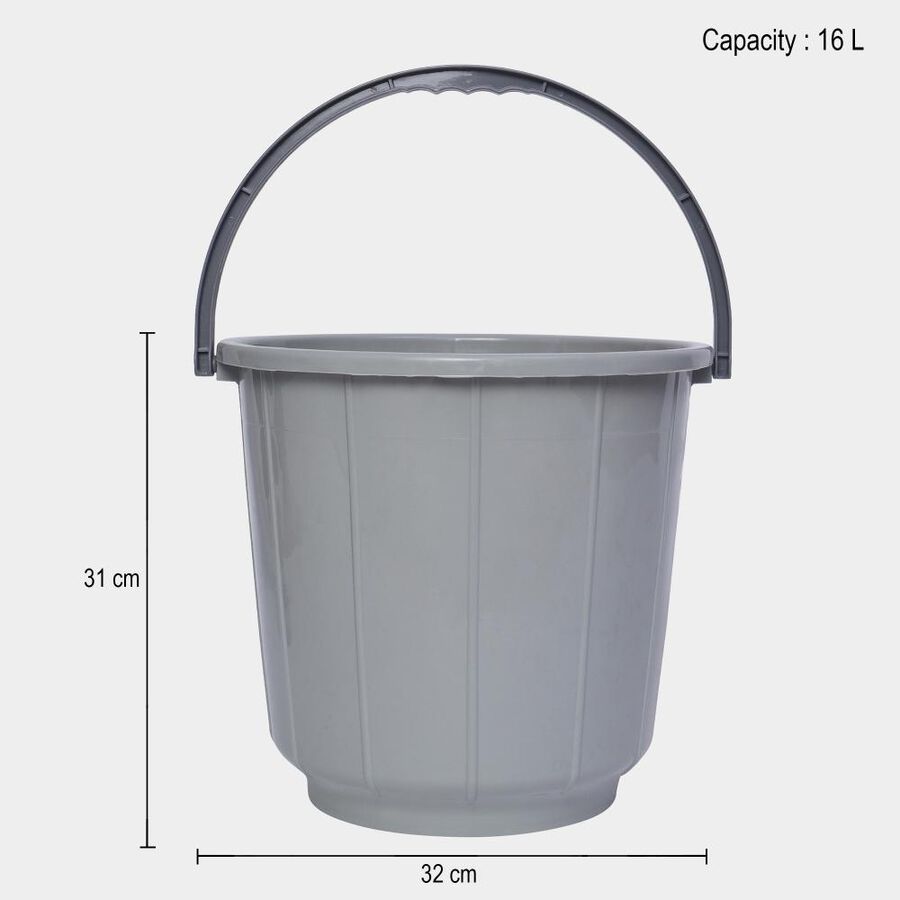 16 L Plastic Bucket, , large image number null