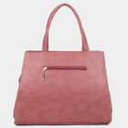 Women's Peach Polyurethane Tote Bag, , small image number null