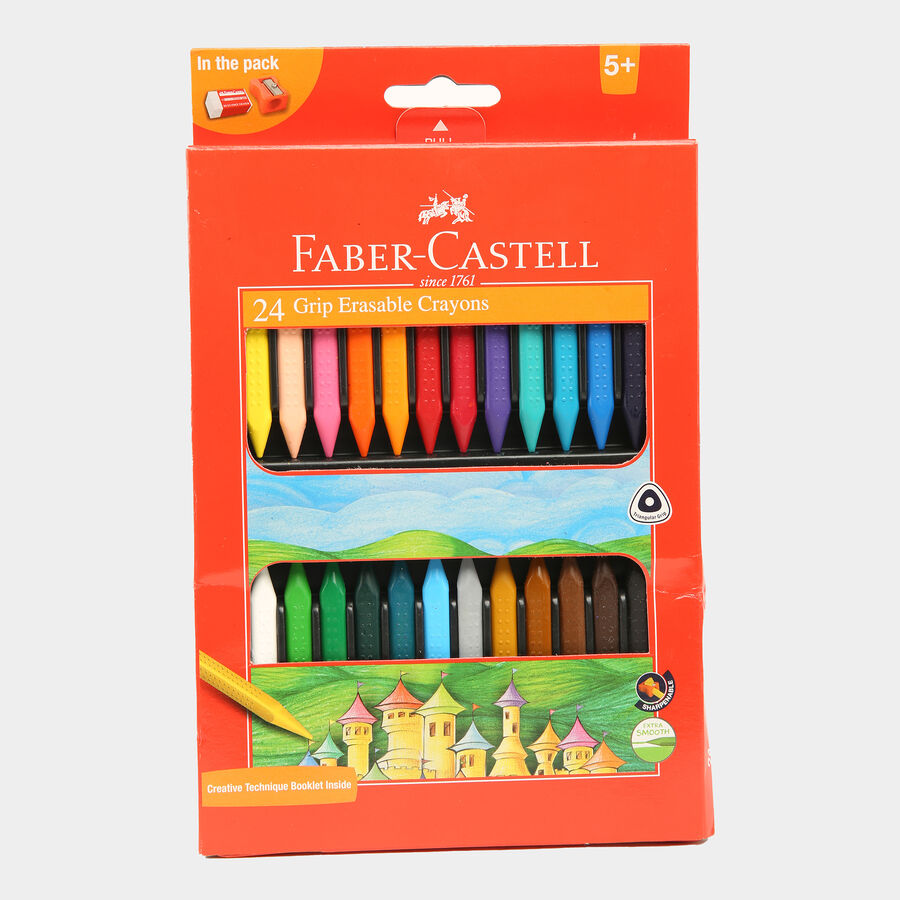 Wax Crayons 24 Shades, , large image number null