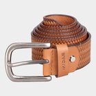 Men's Polyurethane Casual Belt, Size 32, Textured, , small image number null