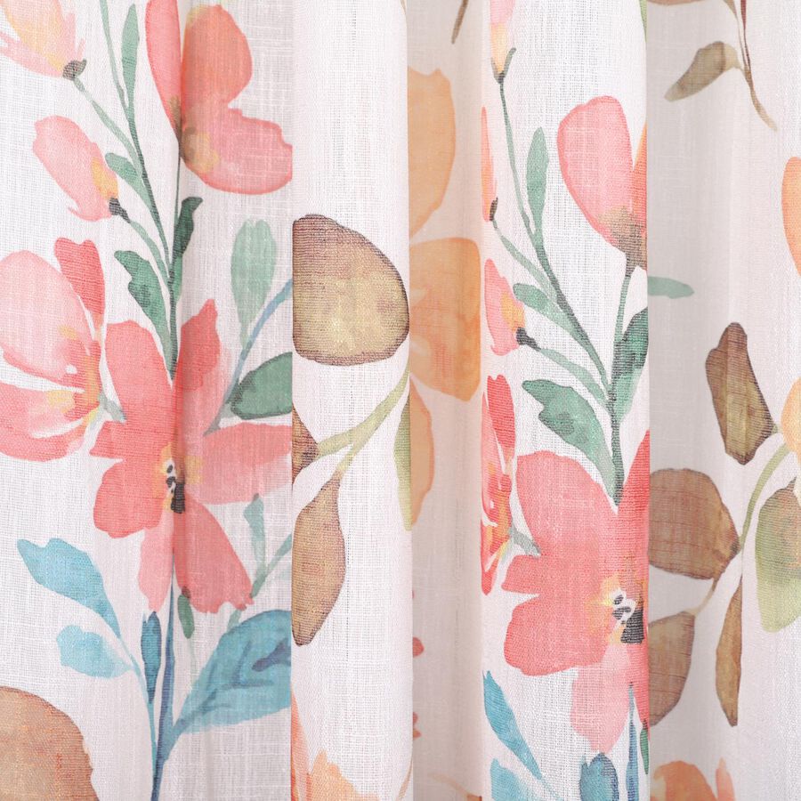 7ft. White Polyester Door Curtain, , large image number null