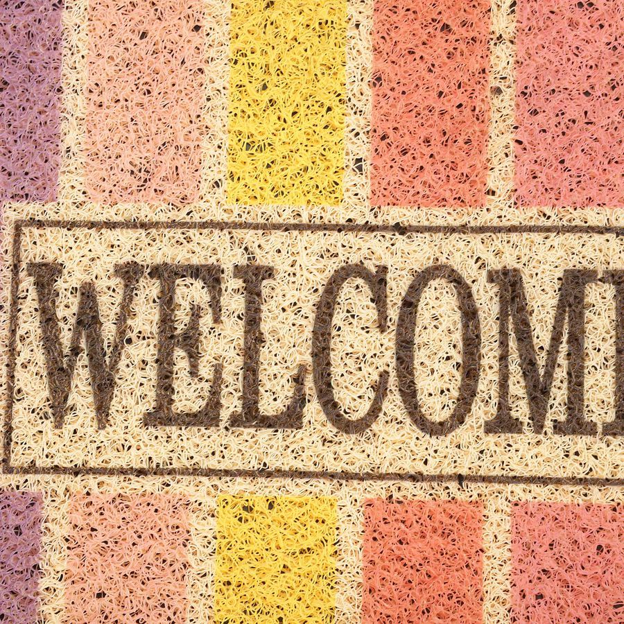 Anti-Skid Multicolour Polypropylene Door Mat, , large image number null