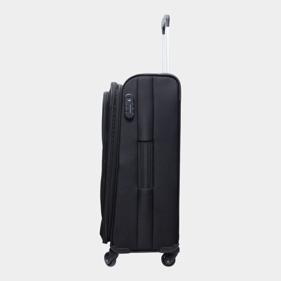 4-Wheel Polyester Soft Case Trolley, Medium, , large image number null