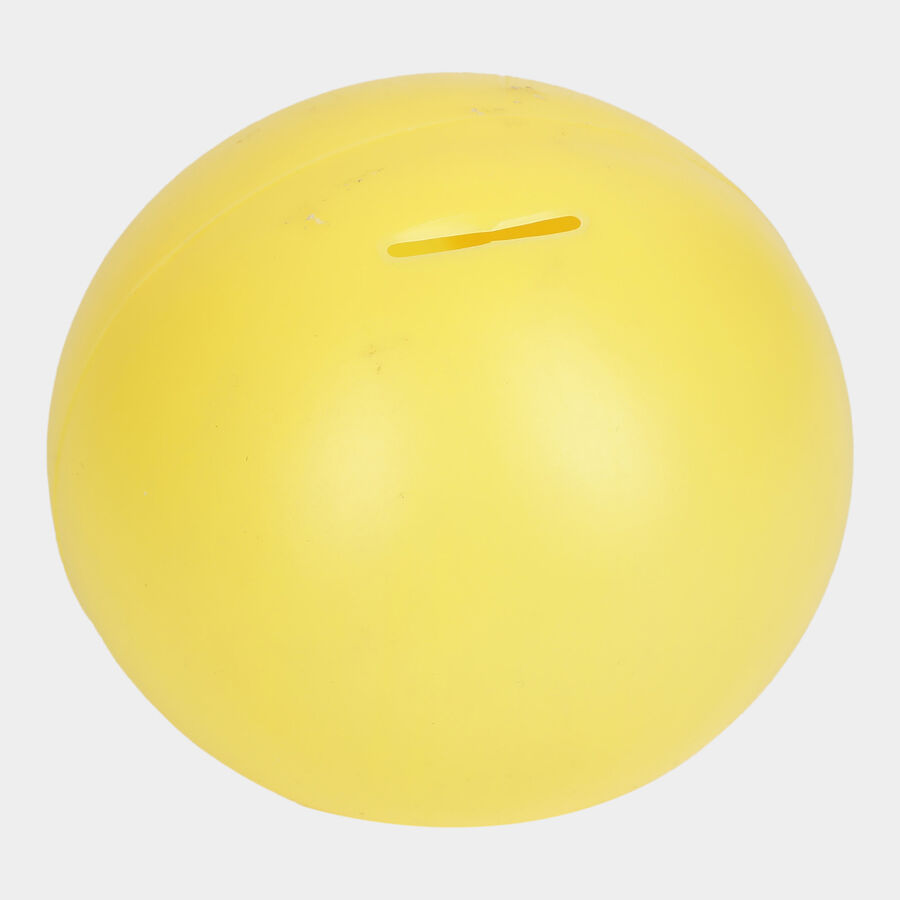 1 Pc. Plastic Smiley Face Coin Bank, , large image number null