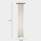 7ft. White Polyester Curtain, , small