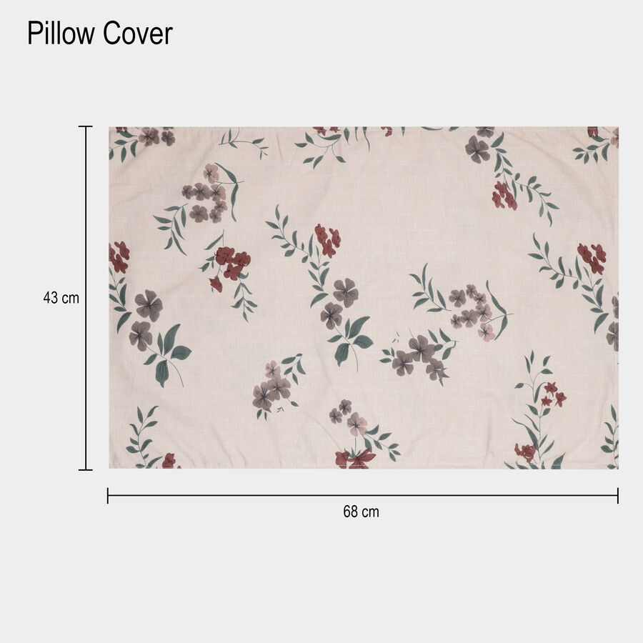 120 GSM White Polyester Double Bedsheet, , large image number null