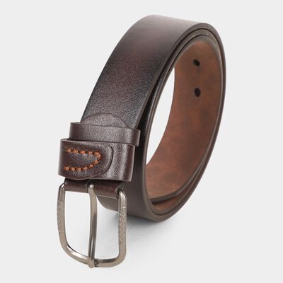 Men's Brown Polyurethane Casual Belt