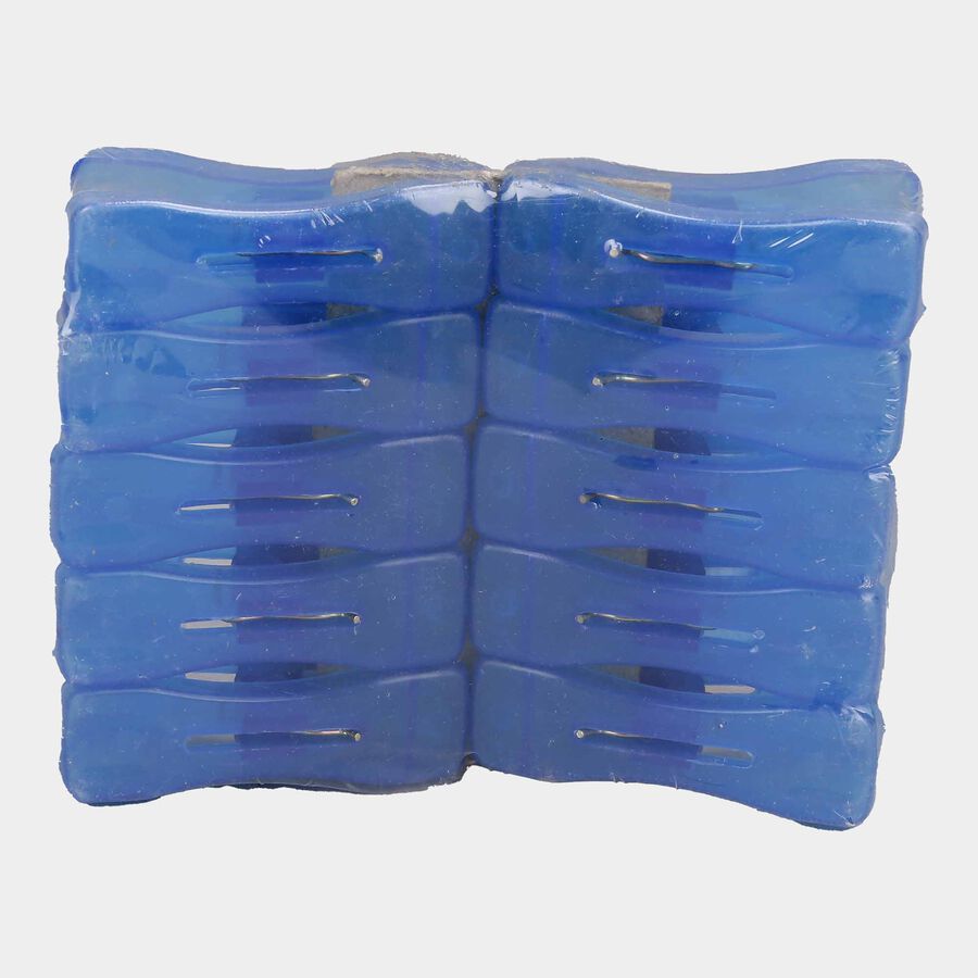 Plastic Cloth Clips-Set of 10 (Color/Design May Vary), , large image number null