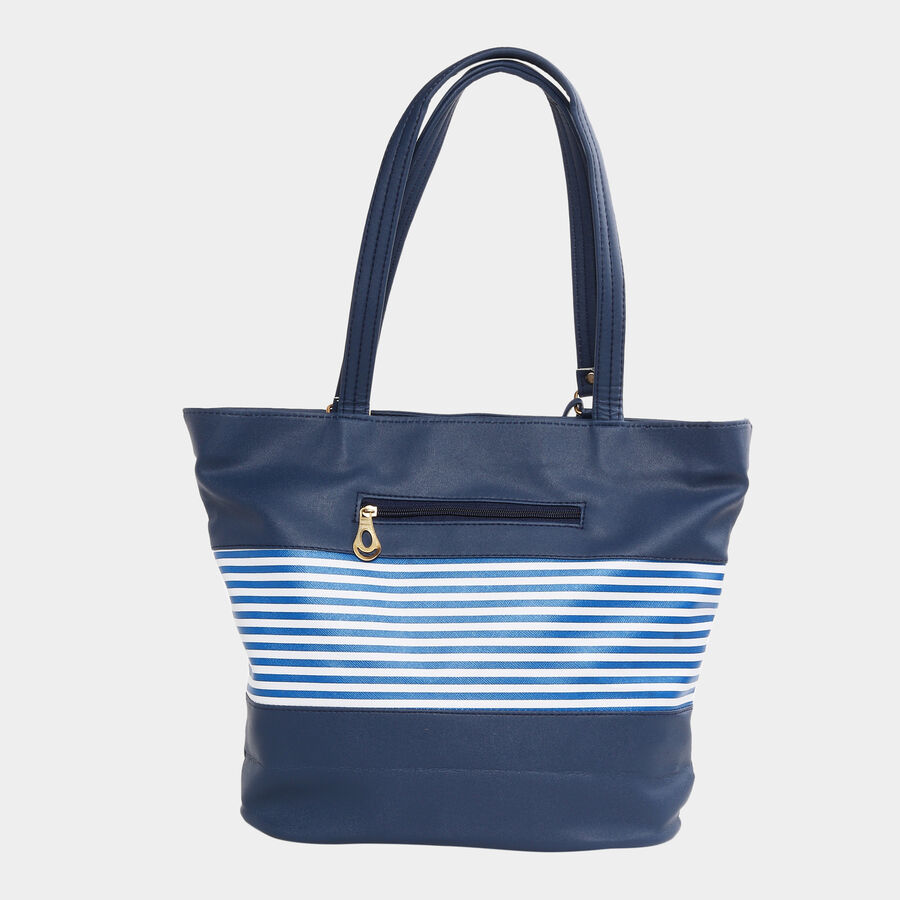 Women Embellished Blue Handbag, , large image number null