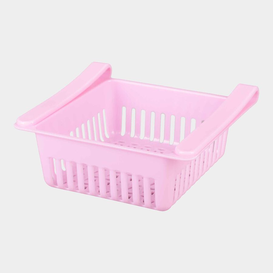 Pink Plastic Basket, , large