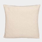 Cream Polyester Cushion Cover, , small image number null