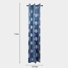 7ft. Blue Velvet Door Curtain, , small image number null
