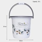 20 L Plastic Bucket, , small image number null