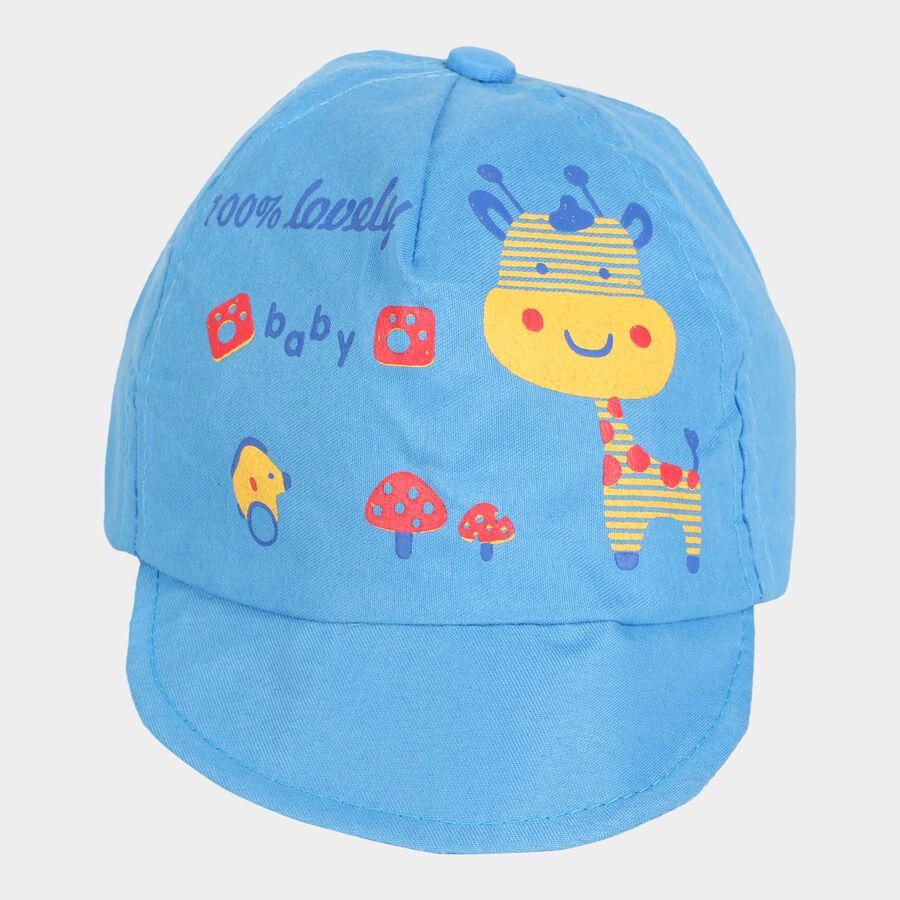 Kids' Blue Canvas Cap, , large image number null