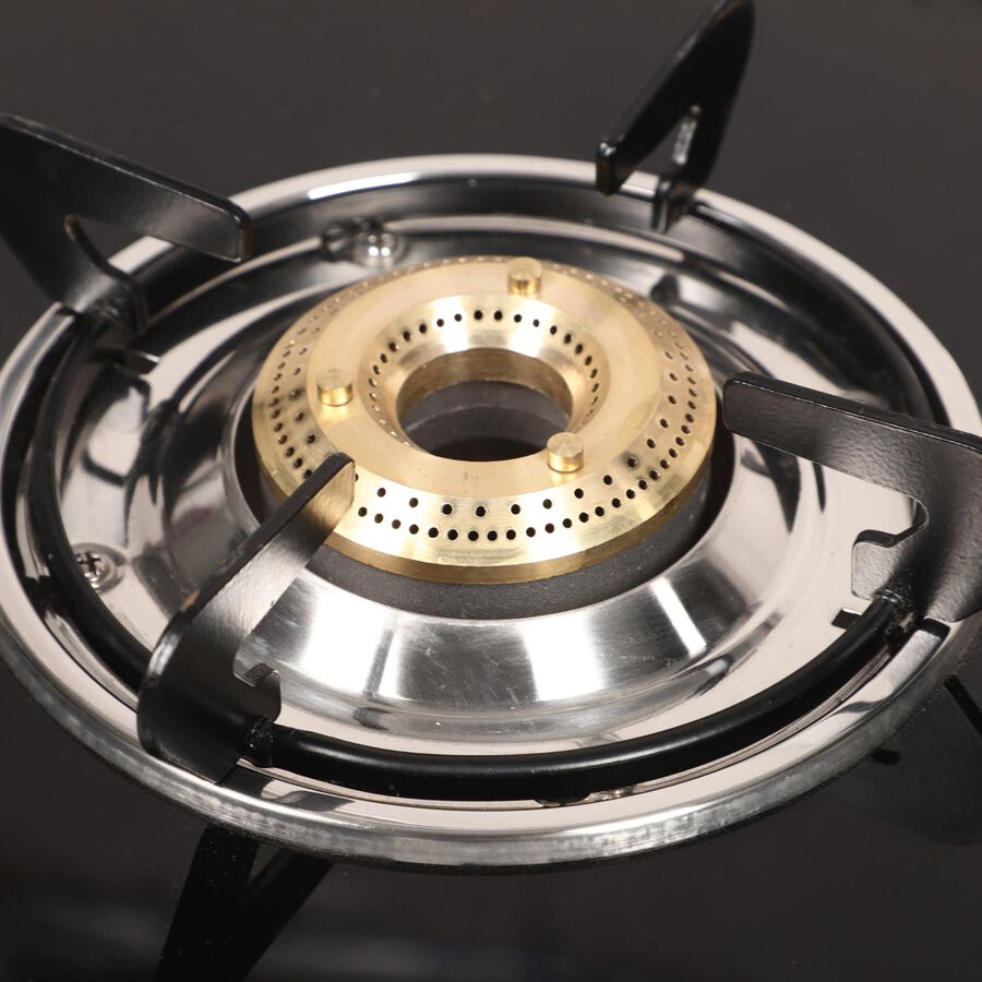 3 Burner Glass Top Gas Stove, , large image number null