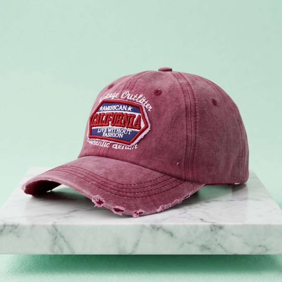  Pink Fabric Cap, , large