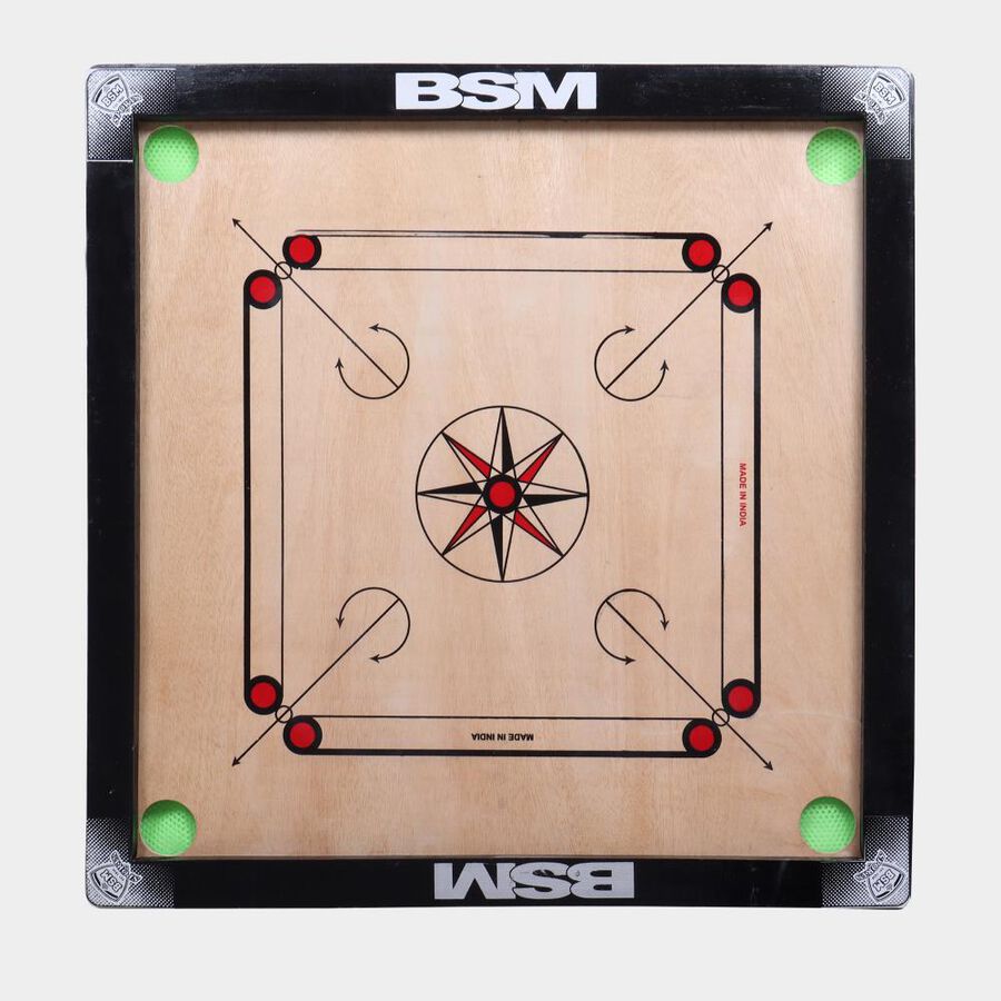26 Inches Carom Board With Plastic Coins, , large image number null