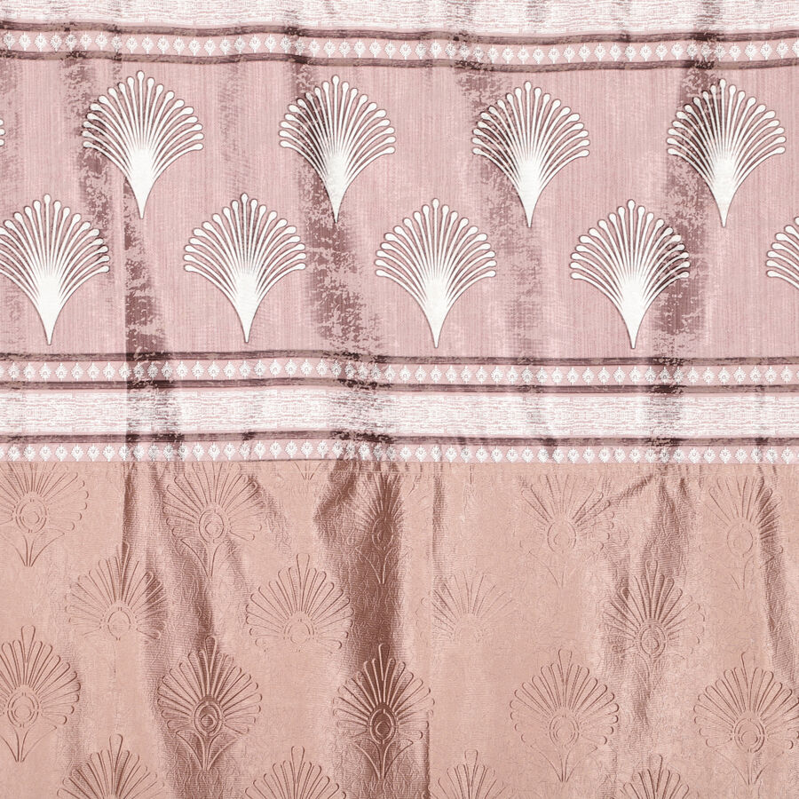 5ft. Brown Polyester Curtain, , large image number null