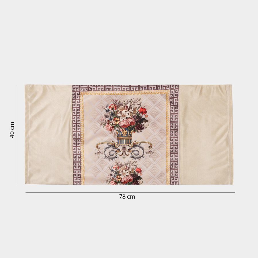 Beige Bolster Cover-(40 x 78 cm), , large image number null
