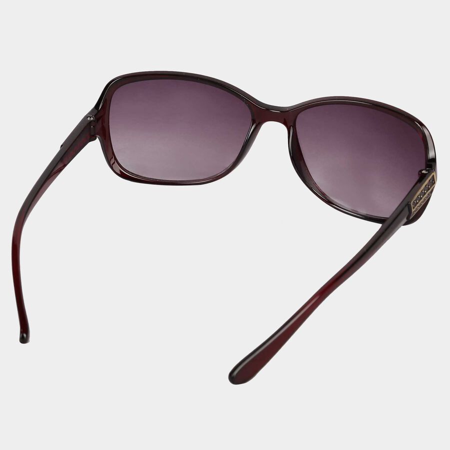 Women's Plastic Gradient Oval Sunglasses, , large image number null