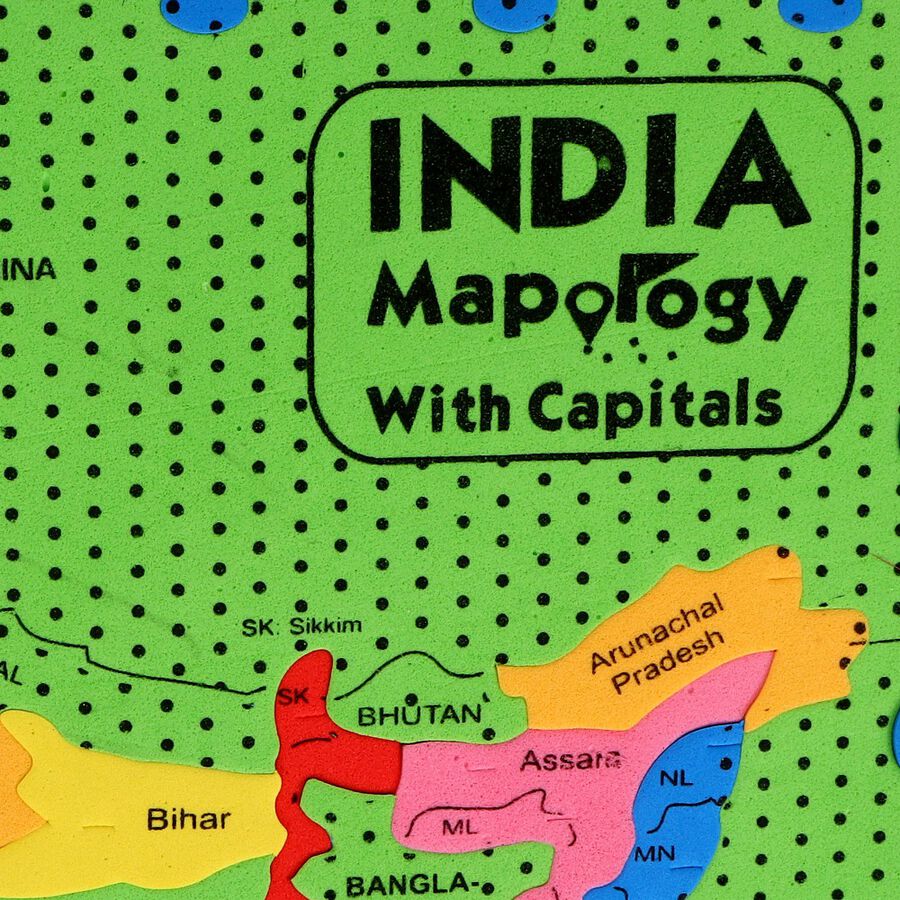 Kid's India Map Puzzle, , large image number null