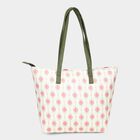 Women's White Fabric-Polyester Tote Bag, , small image number null