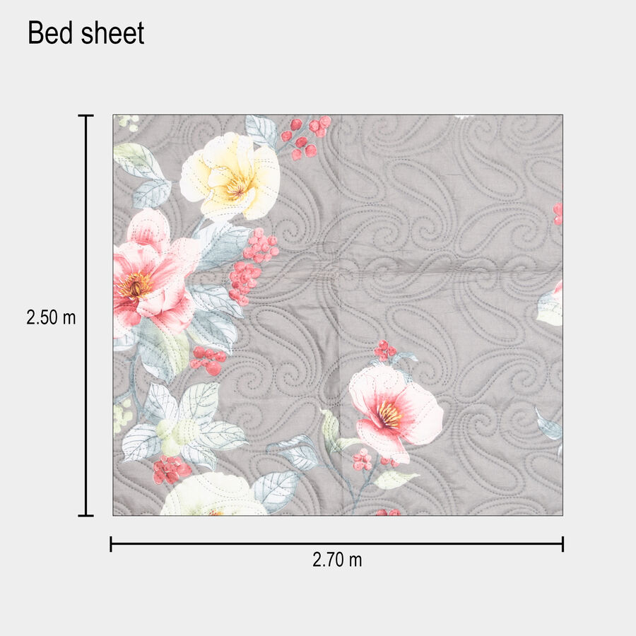 Polyester Double Bed Cover, , large image number null