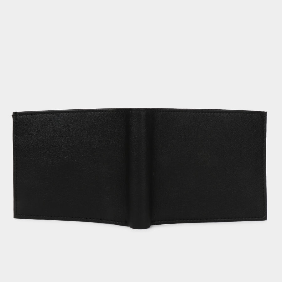 Men PU Black Wallet, , large image number null