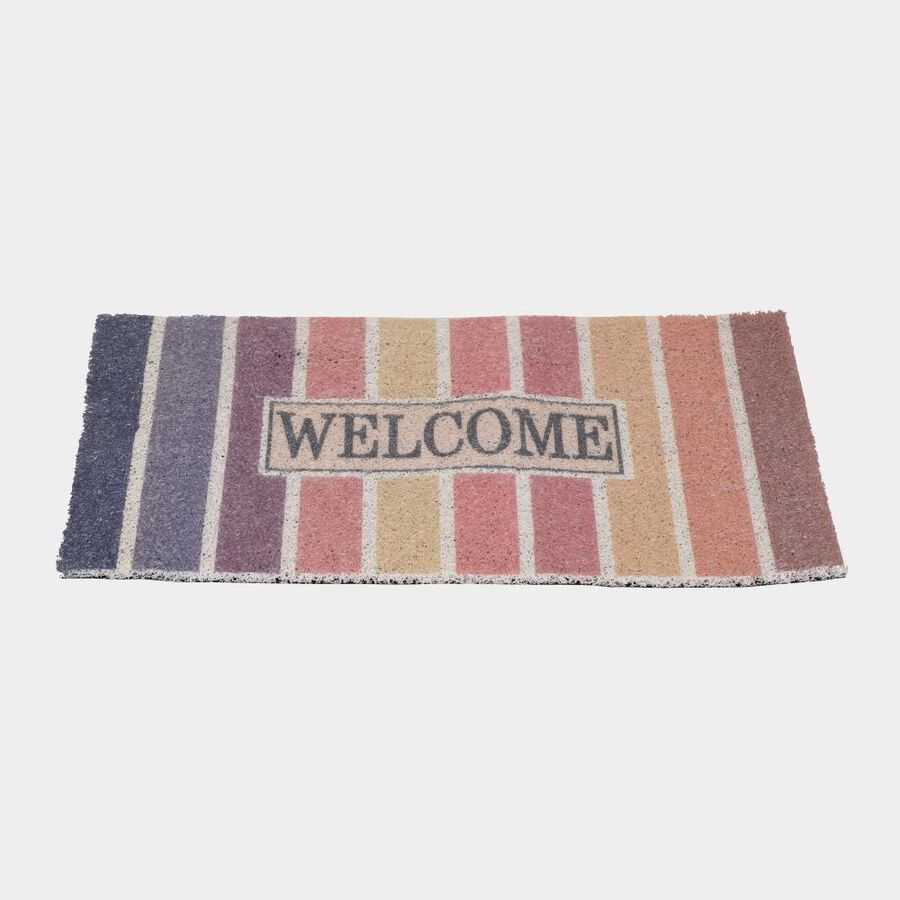 Anti-Skid Multicolor PVC Door Mat, , large