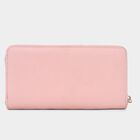 Women's Pink Polyurethane Handbag, , small image number null