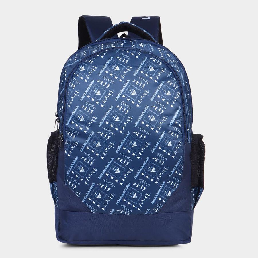 Blue Backpack with Laptop Sleeve, 35 L (Approx), , large image number null